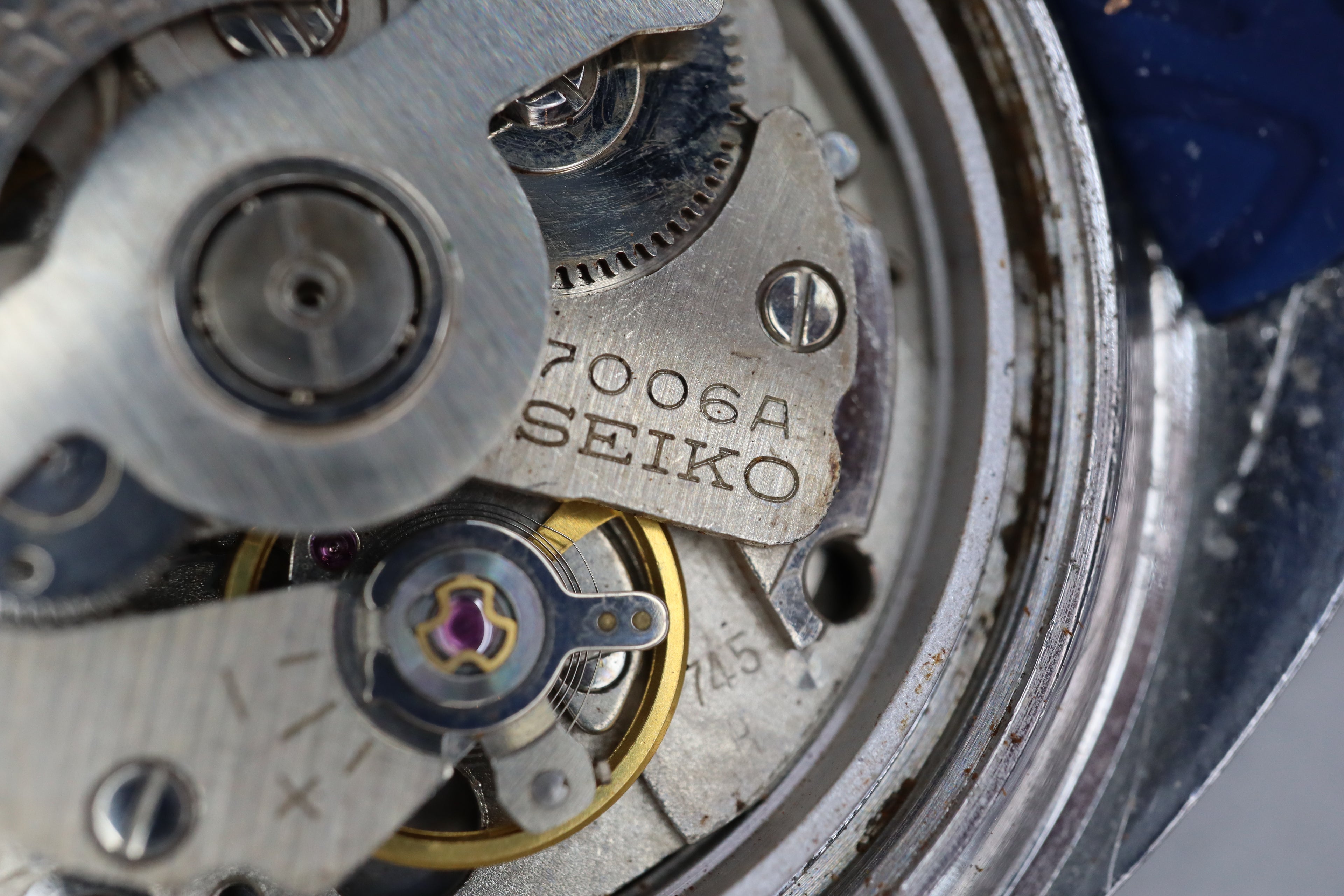 Seiko Vintage Automatic Blue Dial